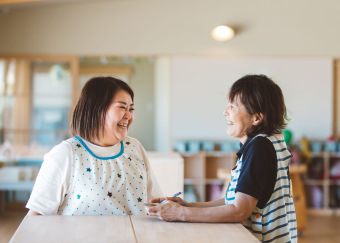 職員と、ともに(協働性)